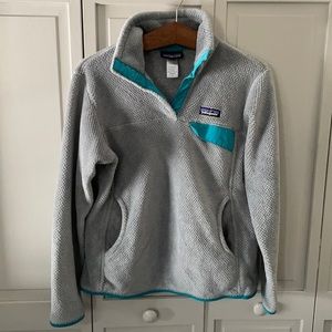 Patagonia 3/4 Snap  Polartec Fleece Size Medium
